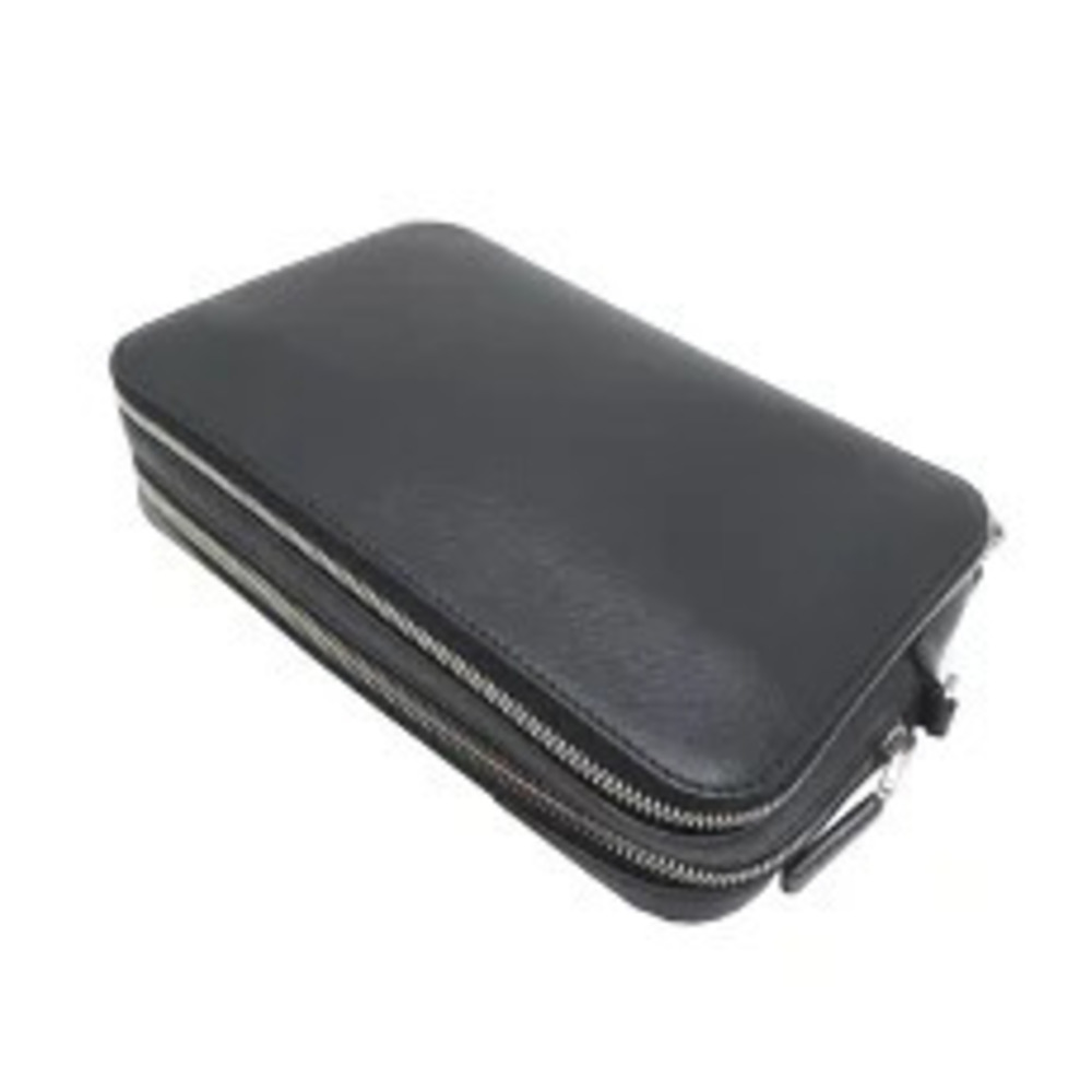Prada Shoulder Bag Saffiano Leather Black - Picture 4 of 9